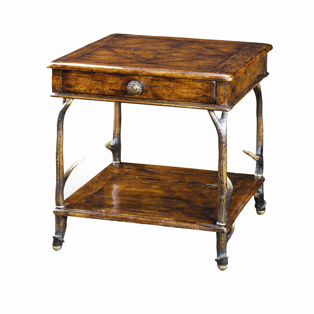 Theodore Alexander Tables CB50014 Faux Deer Antler End Table Baer's